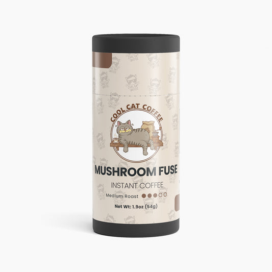 Mushroom Fuse Instant Coffee — Instant Clarity, Instant Comfort